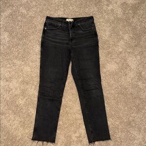 Madewell curvy midrise stovepipe size 28